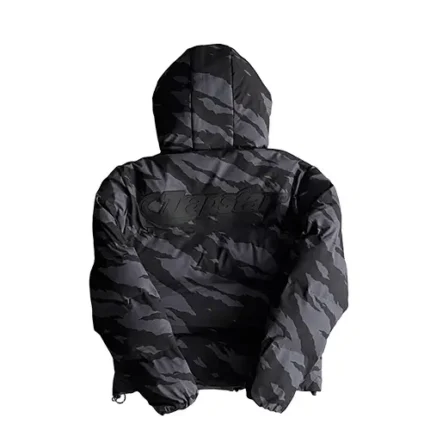 Trapstar Black Tiger Camo Jacket